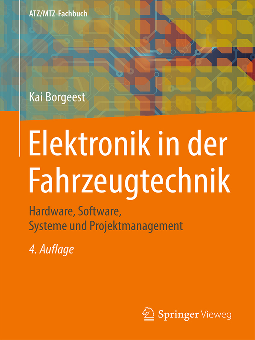 Title details for Elektronik in der Fahrzeugtechnik by Kai Borgeest - Available